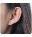 CZ Stud Earrings STS-3198